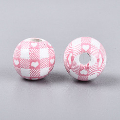 Набивные шима деревянные бусины&nbsp;WOOD-T033-05M