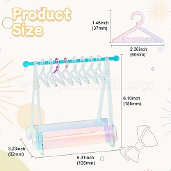 Акриловая стойка для хранения сережек в стиле лазерной вешалки ST-CJ0034-02