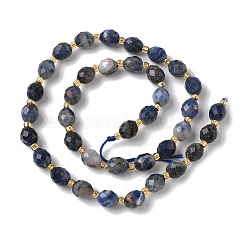 Природный содалит бисер нитей G-F809-A19-01A