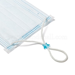 Звездный замок из пластикового шнура из ПВХ для крышки рта X-KY-D013-02E