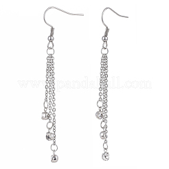 Кисточкой серьги EJEW-JE04059