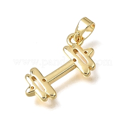Messing Anhänger & Charms&nbsp;KK-CBAA632-10G