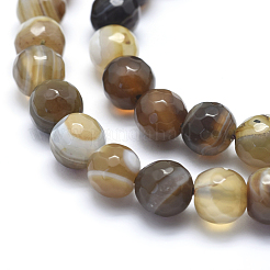 Agata naturale perle&nbsp;G-J371-14-10mm