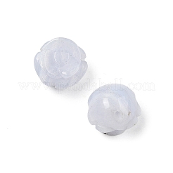 Натуральные синие кружевные агатовые бусины G-O156-A-35