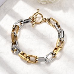 Браслеты-цепочки из нержавеющей стали 304 для женщин&nbsp;BJEW-D377-01E