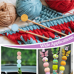 50 шт. фокусные бусины из пищевого силикона&nbsp;SIL-NB0001-52B