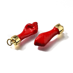 Латунь эмаль подвески KK-Q043-29B-01