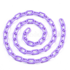 Chaînes de trombones acryliques opaques faites à la main&nbsp;KY-S166-002D