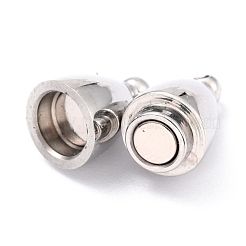 Anlaufgeschützte Magnetverschlüsse aus Edelstahl 304 mit Schlaufen&nbsp;STAS-M290-06A-P
