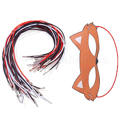 32 шт. 4-х цветные круглые эластичные резиновые шнуры-цепочки для ценников&nbsp;FIND-TA0008-72