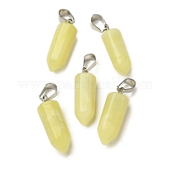 Pendentifs en jade xiuyan naturel&nbsp;G-Z067-07P-08