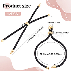 Изготовление браслета из 12 витого нейлонового шнура&nbsp;MAK-HY0001-06