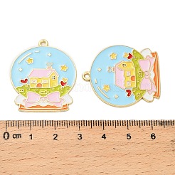 Подвески из эмали и сплава&nbsp;ENAM-G229-02G-02