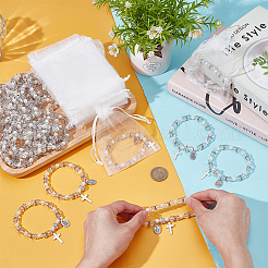 60шт. браслеты с подвесками из сплава&nbsp;BJEW-UN00032