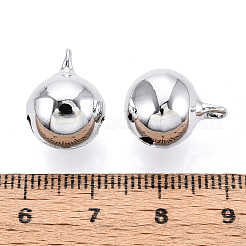 Подвески-колокольчики из латуни с вакуумным покрытием pvd X-KKB-R002-12mm-08