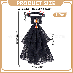 Кружевной воротник с оборками&nbsp;AJEW-WH0696-054A