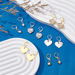 DIY-Ohrring-Sets mit Hebelverschluss&nbsp;DIY-PH0036-16