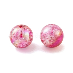 Радужные переливающиеся акриловые бусины с УФ-покрытием&nbsp;PACR-C009-02J