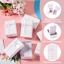 Картон комплект ювелирных изделий коробки CON-TAC0009-03D