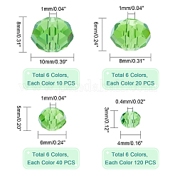 24 стиль стеклянные бусины нити EGLA-PH0001-23