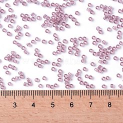 TOHOラウンドシードビーズ  日本製シードビーズ  （6)つの透明な光アメジスト  11/0  2.2mm  穴：0.8mm  約50000個/ポンド&nbsp;SEED-TR11-0006