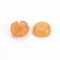 Cuentas de jade amarillo naturales&nbsp;G-T122-54B