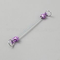 Barra portachiavi con perline in acciaio inossidabile per la creazione di gioielli fai da te&nbsp;AJEW-WH20070-129C-09