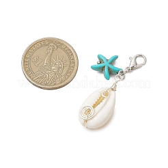 Подвески из натуральных ракушек&nbsp;HJEW-JM02923-02