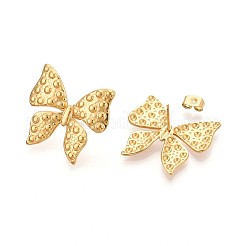 Серьги-гвоздики из нержавеющей стали 304 для женщин EJEW-N059-03G