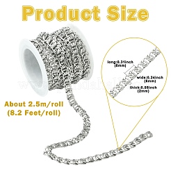 Цепи для ограждения из нержавеющей стали 304 длиной 2.5 м&nbsp;CHS-CJ0001-36