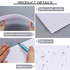 Квадратная пенопластовая доска из ПВХ&nbsp;AJEW-WH0348-588