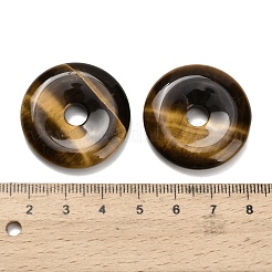 Природных тигровый глаз подвески G-Z110-L02-30x6mm