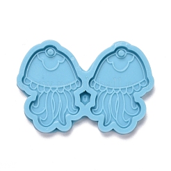 Кулон в форме медузы силиконовые Молды&nbsp;DIY-M034-05