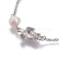 Нержавеющая сталь ссылка браслеты BJEW-JB04150