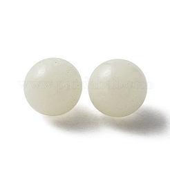 Синтетические светящиеся каменные круглые бусины&nbsp;G-WH0026-08A-03A