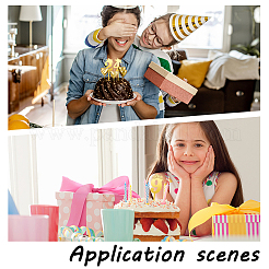 6шт 6 стильных акриловых вставных открыток для торта&nbsp;BAKE-SD0001-03