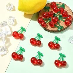 6шт прозрачные акриловые подвески&nbsp;OACR-YW0002-26