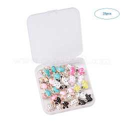 Подвески из эмали и сплава&nbsp;ALRI-TA0001-05-RS