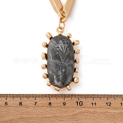 Ожерелья из железа и сплава для женщин&nbsp;NJEW-U046-05G