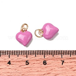 Латунь эмаль подвески&nbsp;KK-U027-13-03G