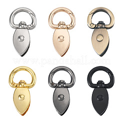 6 fermoir de suspension en alliage 6 couleurs&nbsp;FIND-TA0010-28