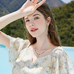 50 шт. 5-х цветные граненые круглые подвески-соединители из натурального агата&nbsp;KK-UN0005-46