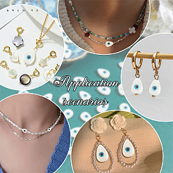 Бусины из натуральных пресноводных ракушек SHEL-NB0001-31