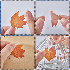 5 комплект 5 стилей самоклеящихся декоративных наклеек из ПВХ для пластиковых бутылок STIC-CP0001-06