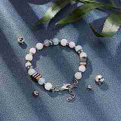 304 нержавеющая сталь бусины со стразами STAS-UN0008-49P