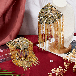 2шт модные погоны с кисточками&nbsp;DIY-FH0008-89A-G