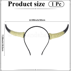 Резинки для волос из коровьего рога OHAR-WH20011-07B