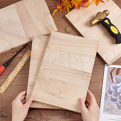 Tavole da rottura in legno rettangolari&nbsp;WOOD-WH0131-02C