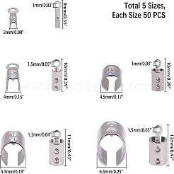 Концы обжимные из нержавеющей стали 304 STAS-UN0003-09P