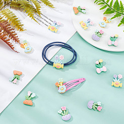 Кабошоны из непрозрачной смолы в 50 стилях CRES-AR0001-19